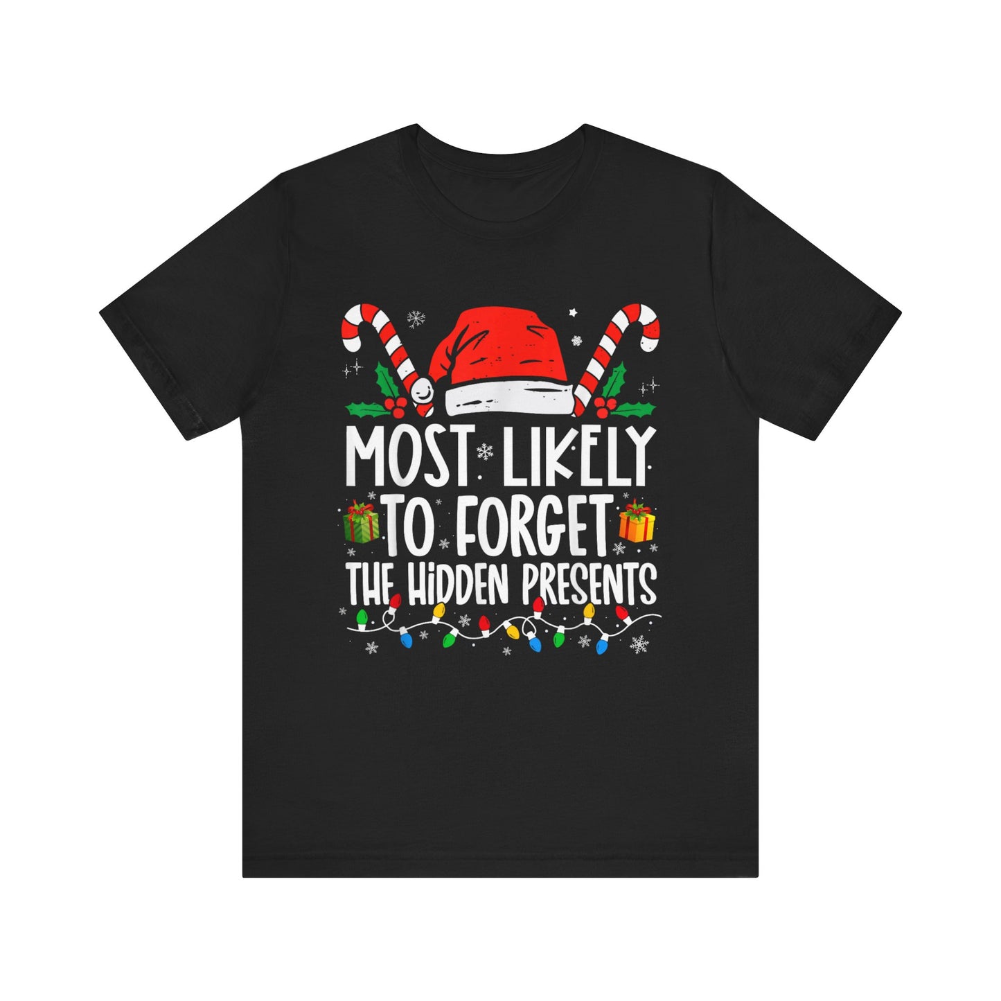 Most Likely To Forget the Hidden Presents Christmas Matching Pajamas