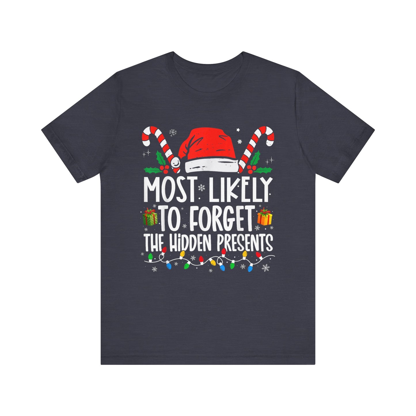 Most Likely To Forget the Hidden Presents Christmas Matching Pajamas